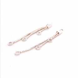 Triple chain for earrings Ł3 1/2/3