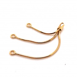 Triple chain for earrings Ł3P