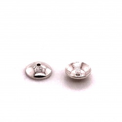 Silver 3mm bowl spacer