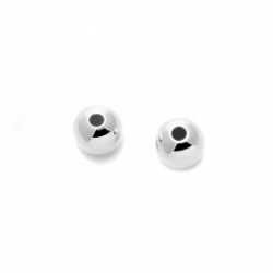 Smooth balls, one hole, 3mm